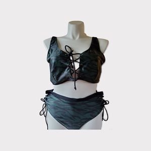 Snag Tights Wild Stallion Two Piece Swimsuit